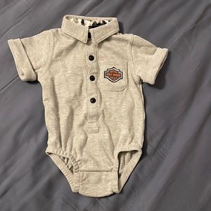 Harley Davidson onsie 3-6mo